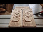 Dragon Backgammon with CNC. Нарды Дракон на ЧПУ