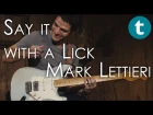 Say it with a lick | Mark Lettieri, Snarky Puppy