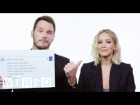 Jennifer Lawrence & Chris Pratt Answer the Web's Most Searched Questions | WIRED