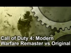 Call of Duty 4: Modern Warfare Remaster vs Original Comparison