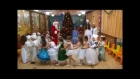 Музыкальная игра с Дедом Морозом "Новогодний паровозик"