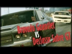Bravado Gauntlet VS Declasse Sabre GT (GTAV Machinima)