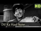Dil Ka Haal Sune Dilwala - Raj Kapoor - Shree 420 - Bollywood Evergreen Songs - Manna Dey