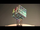 Chroma Cube by Jack Storms - The Glass Sculptor