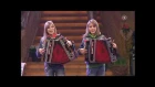Die Twinnies - Bayernmädels - 2 Girls playing steirische harmonika on rollerskates !