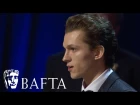 Tom Holland wins EE Rising Star award | BAFTA Film Awards 2017