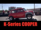 10sec K-Series Mini Cooper fighting wheelies!