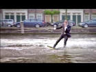 WAKEBOARDING AMSTERDAM IN A TUX