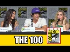 The 100 Comic Con Panel Eliza Taylor, Marie Avgeropoulos, Lindsey Morgan, Bob Morley, Ricky Whittle