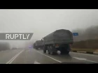 Russia: Anti-ship BAL missile complex spotted on Crimean highway EXCLUSIVE