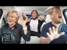 Rod Stewart & A$AP Rocky Carpool Karaoke