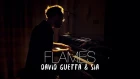 David Guetta & Sia - Flames (piano)