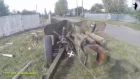 UKRAYNA SAVAŞ GÖRÜNTÜLERİ   Bomba atar ve ağır top saldırısı #2