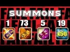 SUMMONERS WAR : Summons - 73+ Mystical, 5 LD & 1 Legendary Scrolls - (30/12/17)