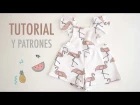 DIY Costura y patrones mono de flamencos (ropa para niños)