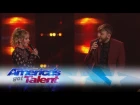 Evie Clair and James Arthur Sing A Stunning Duet - America's Got Talent 2017