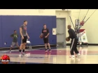 Blake Griffin working out with Sam Cassell. HoopJab