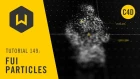 How to make FUI particles with X-Particles in Cinema 4D - Tutorial 149: FUI Particles