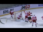 Damien Fleury scores cruising  from behind the net