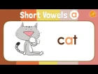 Short Vowels Chant for Kindergarten - Three Letter and Four Letter Words - ELF Kids Videos