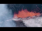 Kīlauea Volcano, Halemaʻumaʻu Crater, Summit Vent Lava Lake (4K B-Roll)