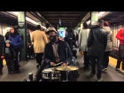 Mr. Reed performs at Bedford ave Stop