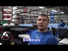 Alex Gvozdyk On being Olympic And PRO Teammates Of Lomachenko and Usyk EsNews Boxing