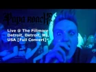 Papa Roach - Live @ The Fillmore Detroit, Detroit, MI, USA 2015 [Full Concert]