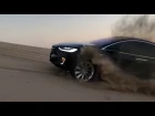 Tesla Model X P90DL desert Dune Driving Dubai