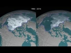 Perennial Arctic Sea Ice Decline 1984 – 2016 (4K)