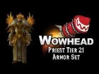 Priest Tier 21 Armor Set - Gilded Seraph's Raiment