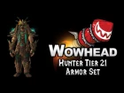 Hunter Tier 21 Armor Set - Serpentstalker Guise