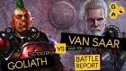 Necromunda: Underhive. Battle Report. Van Saar vs Goliath.