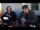 Supernatural Set Visit 2015 - Jared Padalecki & Jensen Ackles (Season 11)