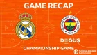 Championship Game Highlights: Real Madrid - Fenerbahce Dogus Istanbul. Евролига. Обзор. Финал. Реал - Фенербахче