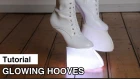 Glowing Hooves - Faun Cosplay Hooves - Hoof Shoes