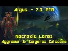 World of Warcraft: Legion [7.3 PTR] - Sargeras & Aggramar In-Game Cutscene