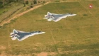 Проход Су-57 на сверхмалой высоте: эксклюзивные кадры с воздуха
