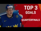 Top 3 Goals | Quarterfinals | #IIHFWorlds 2017