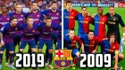 Барселона 10 лет назад | сезон 2008/2009 vs 2018/2019 | #10YearsChallenge / #10летназад
