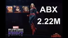 Marvel Future Fight T3 Captain Marvel ABX 2.22M Universal Hero Team 漫威未來之戰 T3驚奇隊長 極限盟戰 222萬 宇宙英雄組合