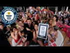 Most nationalities in a Jacuzzi - Backstreet Boys - Guinness World Records