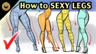 How to DRAW SEXY FEMALE LEGS!  Structure and Flow! by REIQ