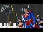 Justice League Unlimited - Opening Theme | Piano Tutorial