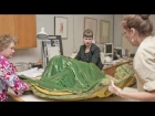 Conserving Costumes: Green Velvet Dressing Gown