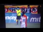 Unbelievable red card, commentator goes nuts in Huachipato vs Palestino game