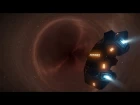 Elite: Dangerous - 50+ player ships jumping away from Sagittarius A (Distant Worlds)