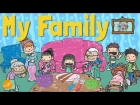 My Family Vocabulary For Kids | Pronouns and Word Contractions | ELF Learning