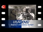 HILARIOUS! F1 slapstick with Johnny Herbert (from 1998) - Sauber F1 Team