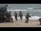 US marines join beach landing drills in Poland